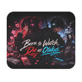 Born for to Watch Anime Rectangle Mouse Pad — Neon Otaku Gaming Desk Mat