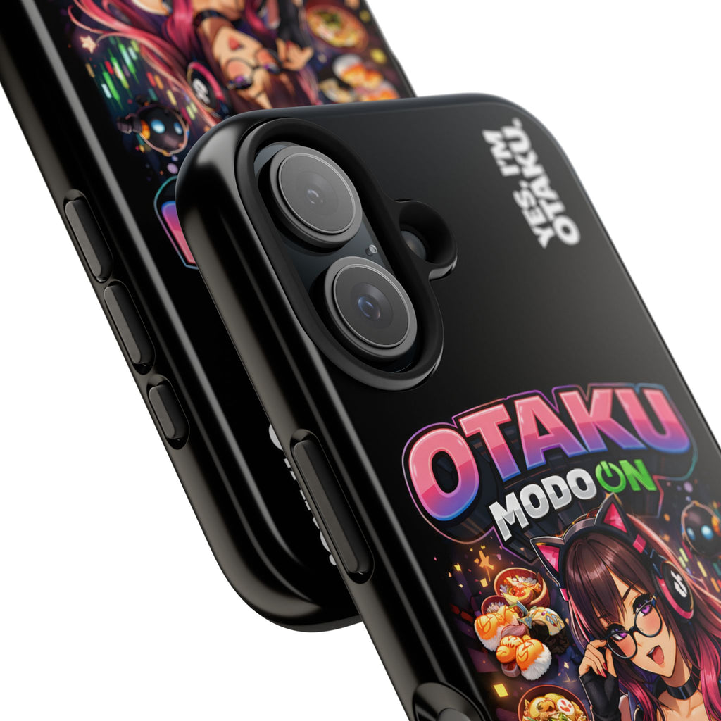 Otaku Mode On Anime Girl Tough Phone Case — “Yes, I’m Otaku” Design