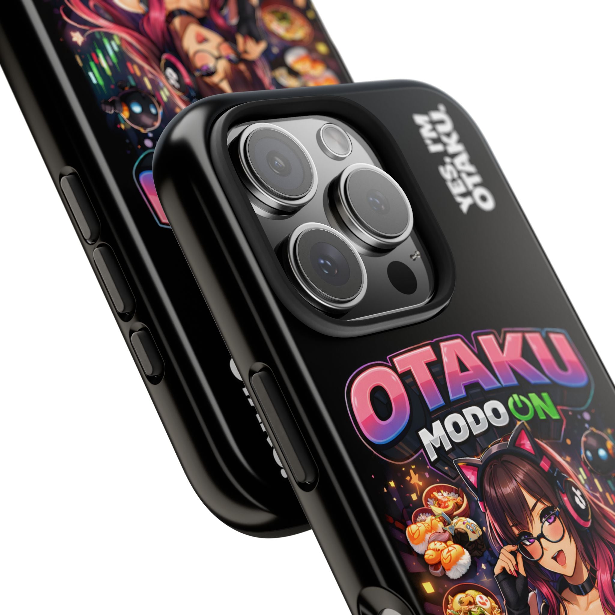 Otaku Mode On Anime Girl Tough Phone Case — “Yes, I’m Otaku” Design