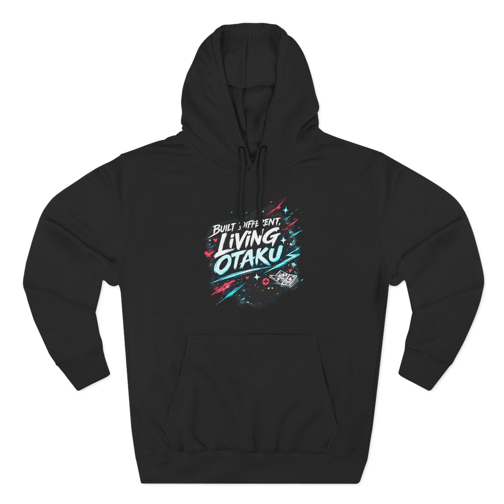 Otaku Hoodie — "Living Otaku" Anime Graphic Pullover