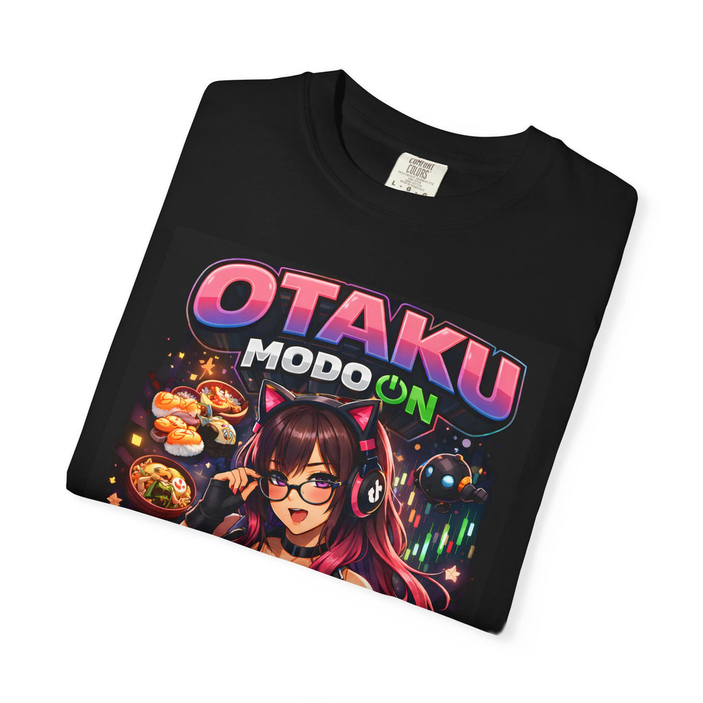 Otaku Mode On T-shirt | Anime Gamer Graphic Tee